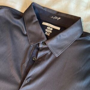 Men's navy golf polo xxl